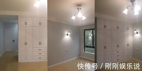 客餐厅|140平新房花13万装修,全屋打满柜子最满意,家具没入场就很漂亮