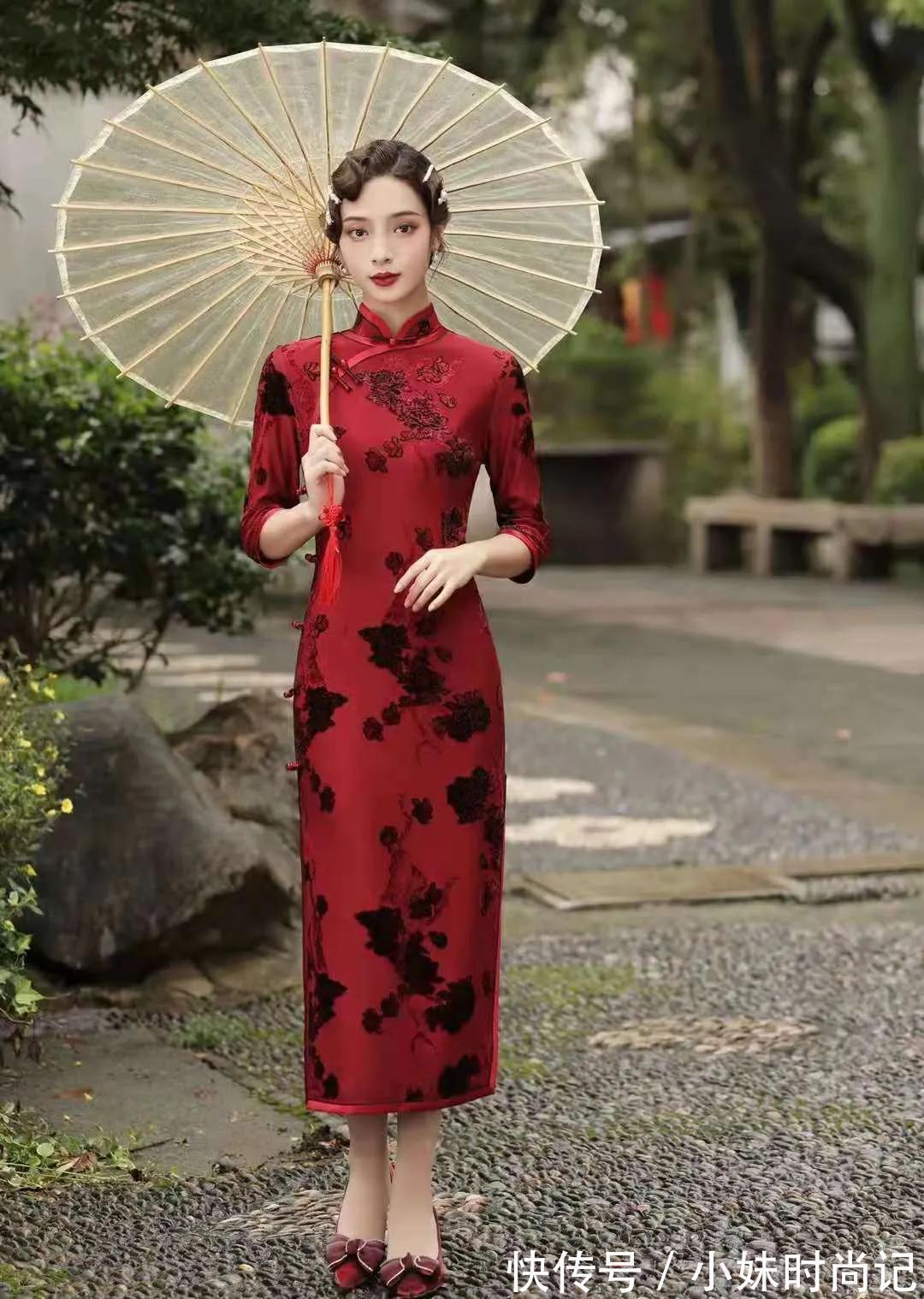 好处|高腰旗袍的好处,不要跟着潮流或者随着大众,如何给你的美丽加分