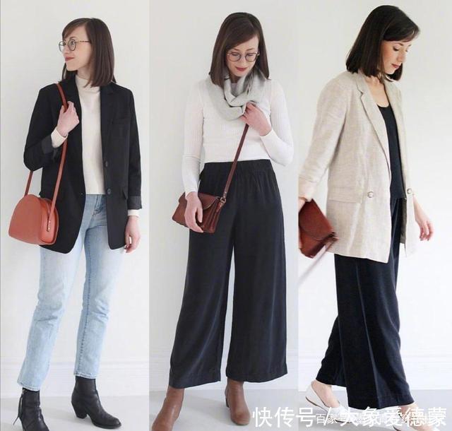 职场穿衣无需太高级时髦,27套简约风穿搭,知性优雅显气质足矣