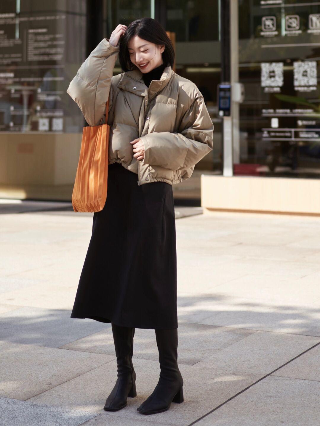 白色 冬季穿搭保暖很重要,今年试试这些短款羽绒服,显高显瘦还时髦