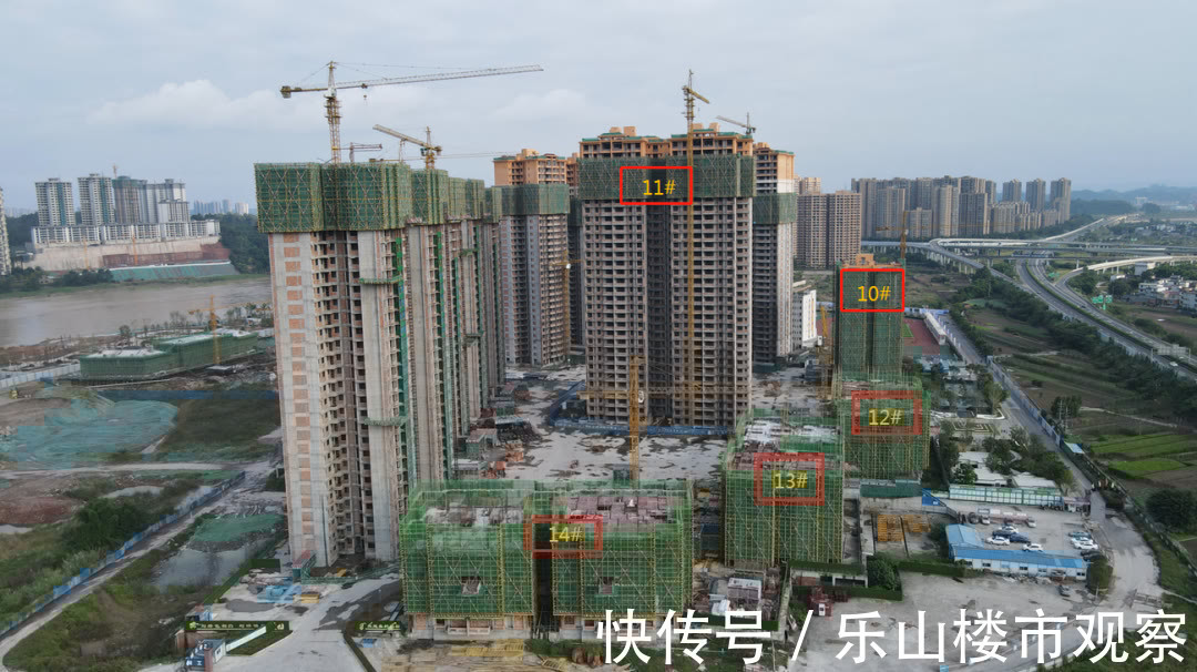 进度|速看！乐山城南江景房工程进度来了，请收下这份家书！