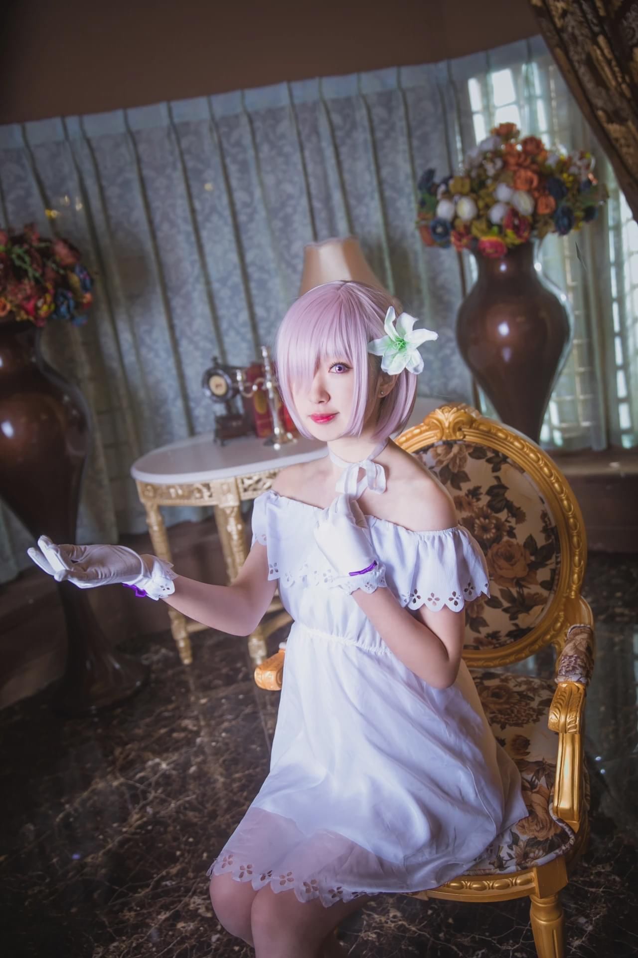 FateGrand|cosplay：《FateGrand Order》玛修＠绯_Umi