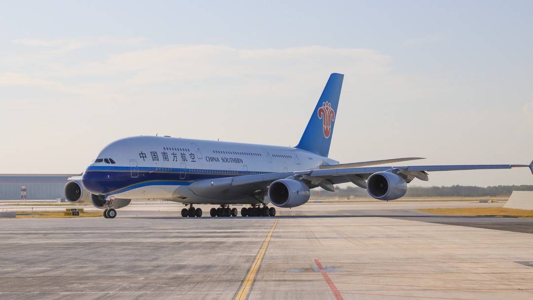 世界上最大的客机A380将试飞天府国际机场