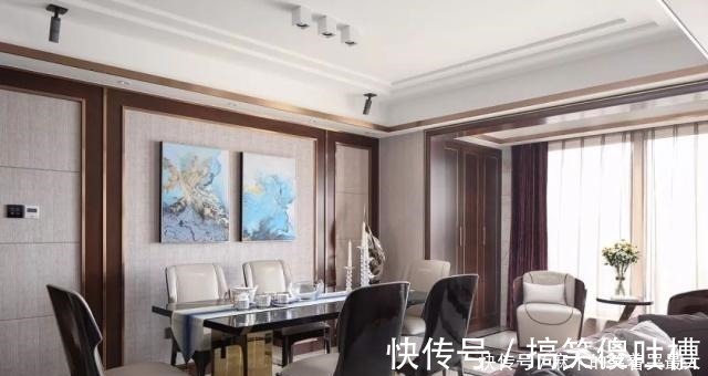 高雅|140平三室装修，难得一见的精致高雅空间，主卧色调太美了！