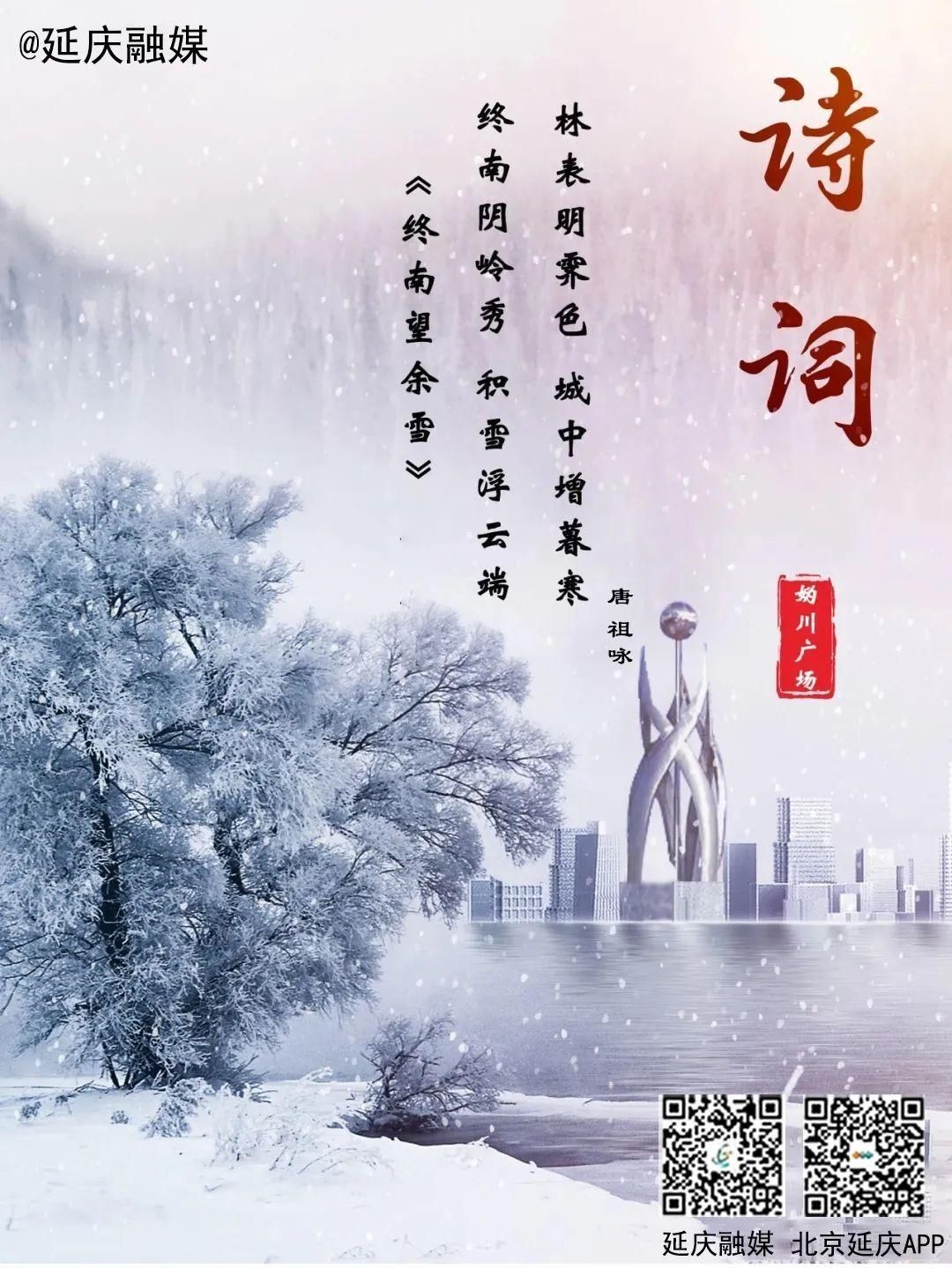 无惧|大雪至 祝君安！ 无惧远方冷秀，驰骋美丽延庆~