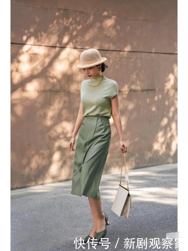 把绿色穿好了，气质自然不会差，三木的五种气质穿搭技巧分享给你