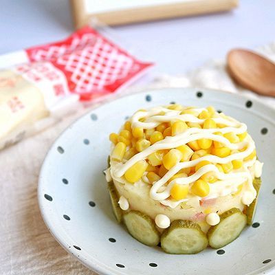 土豆沙拉蛋糕