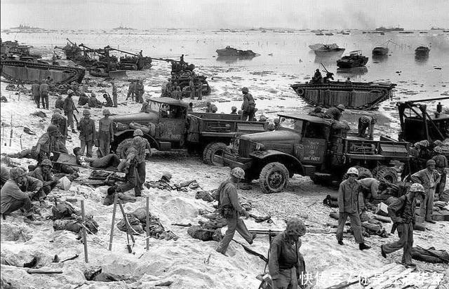 作战方案|太平洋战场最为艰难的一战,贝里琉岛夷为平地,美军遭受极大困难