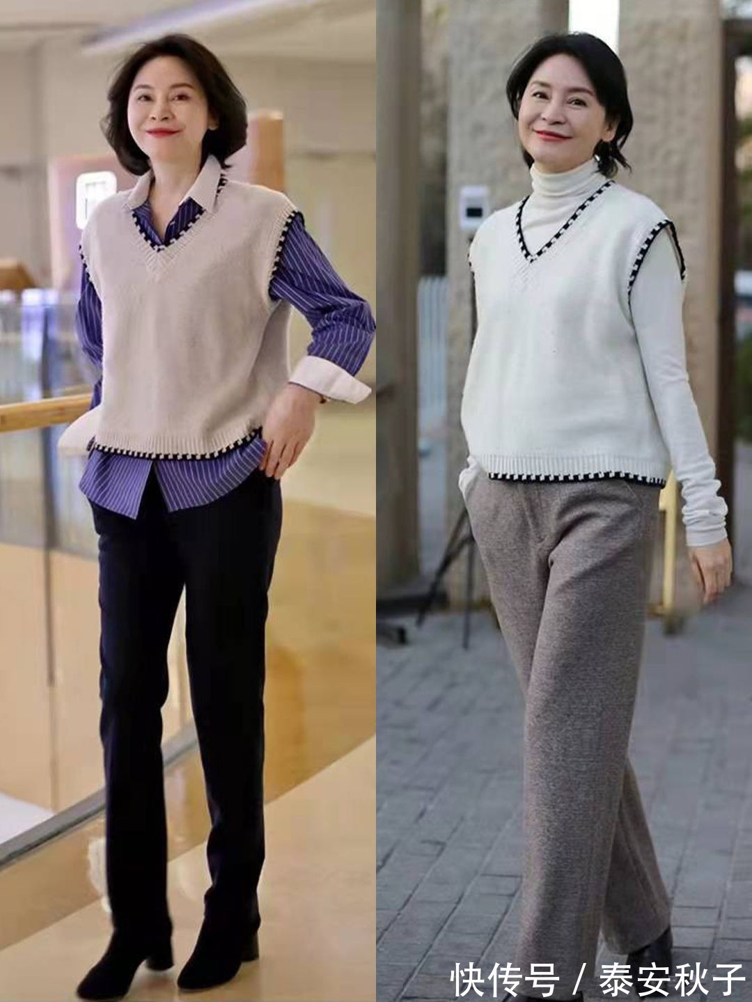 冬日 当我50岁以后,冬天一定要像她一样打扮自己:这才是真正的优雅