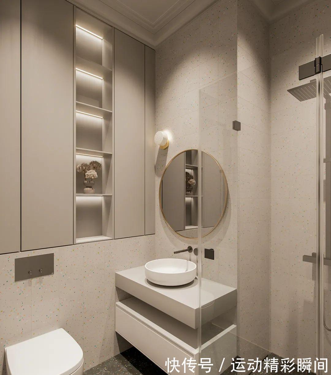 玄关|37㎡奶油系单身公寓,极简却很有质感,堪称小户型设计教科书!