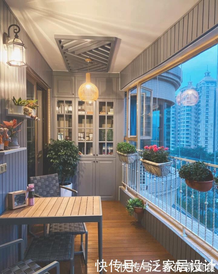 阳台上|这才是阳台该有的样子,别再把阳台只用于晾衣服,太浪费空间了!
