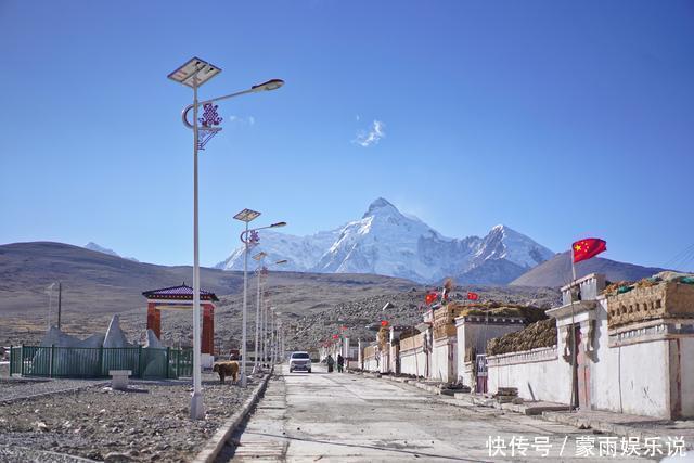 希夏邦马峰|中尼边境发现2个世外农村，一个在8k米雪山下，一个在佩枯措边