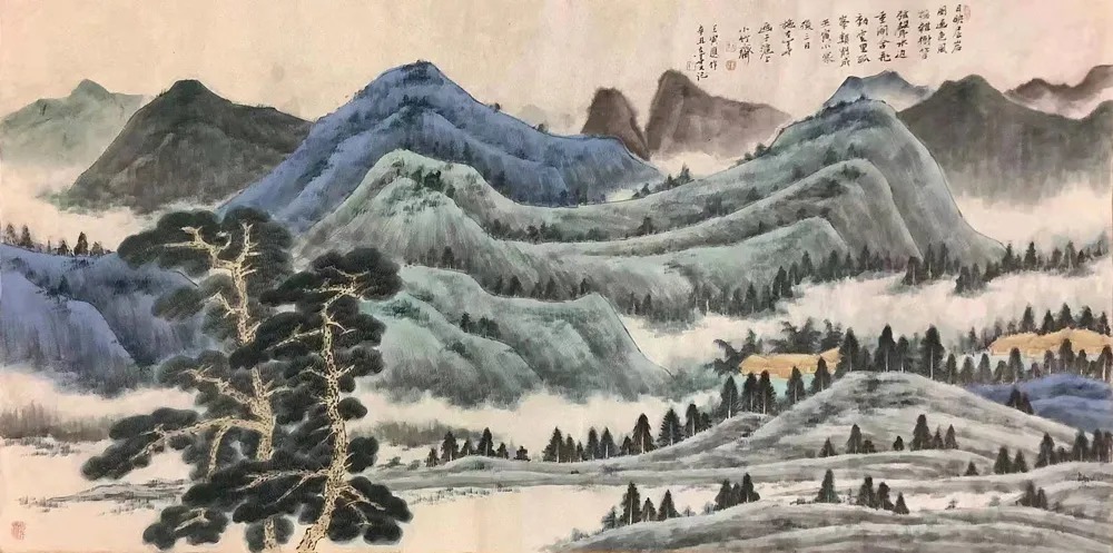 艺术中心@「施立华」冬奥之约 新春之会——中国当代书画名家为冬奥助力线上展