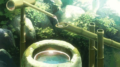 瀑布|如果你也拥有一个院子,面积再小也要做个水景,潺潺流水潇洒惬意