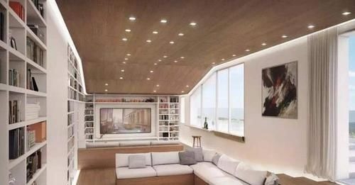 客厅|老公坚持把客厅“下沉”45cm,完工太惊喜,沙发都不用买了