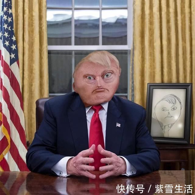 花式秀!儿子画成什么样,爸爸就能P成什么样子,花式秀父爱坐拥百万粉丝