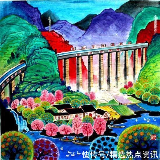 李骥|四川井研农民画：多彩画卷绘就农村新景象