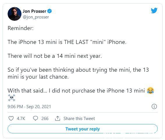 mini|消息称iPhone 14或不会有mini机型：苹果砍掉与否看实际销量