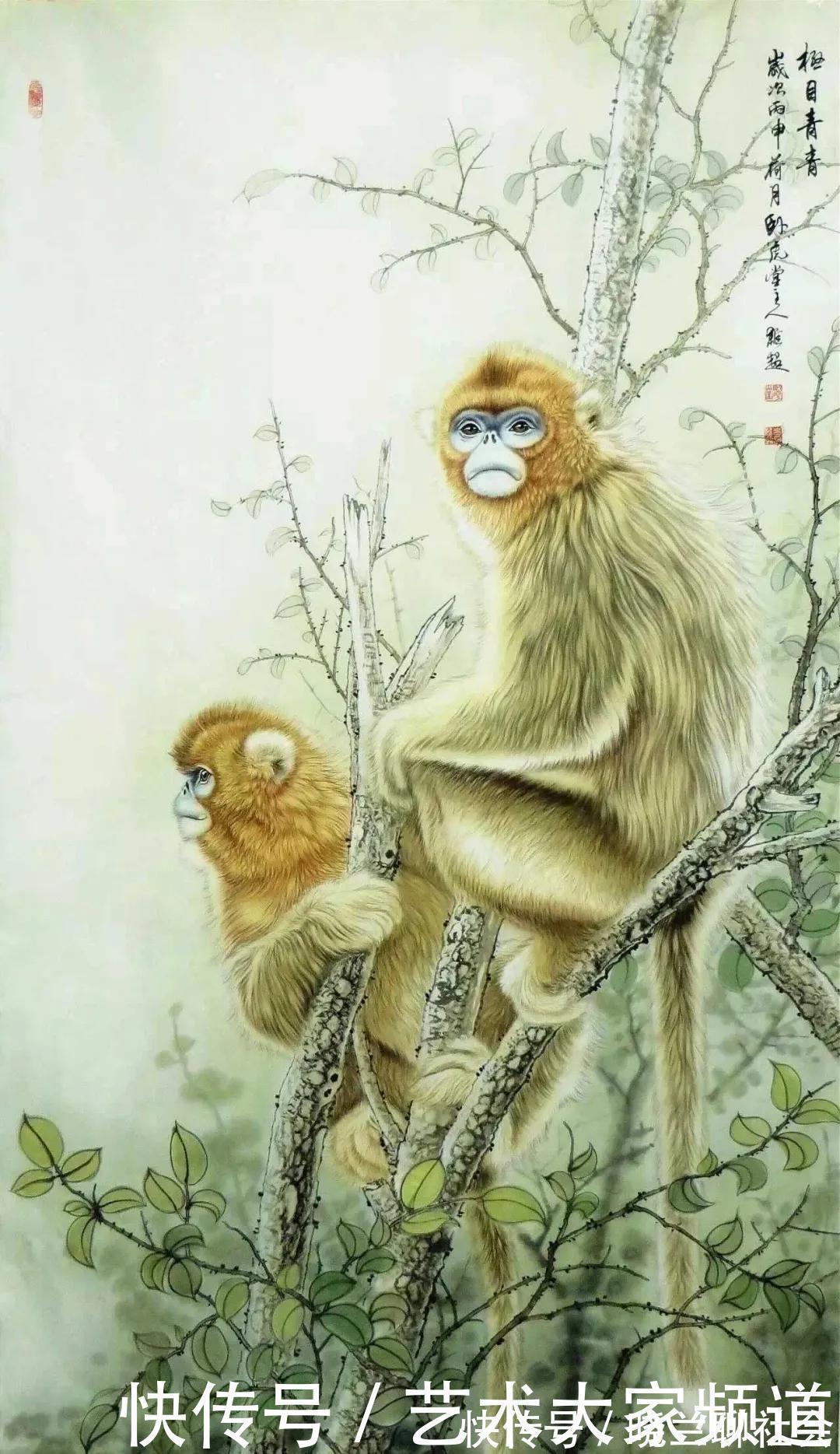 胡润&中国当代最具代表性艺术家——吕维超动物画作品赏析