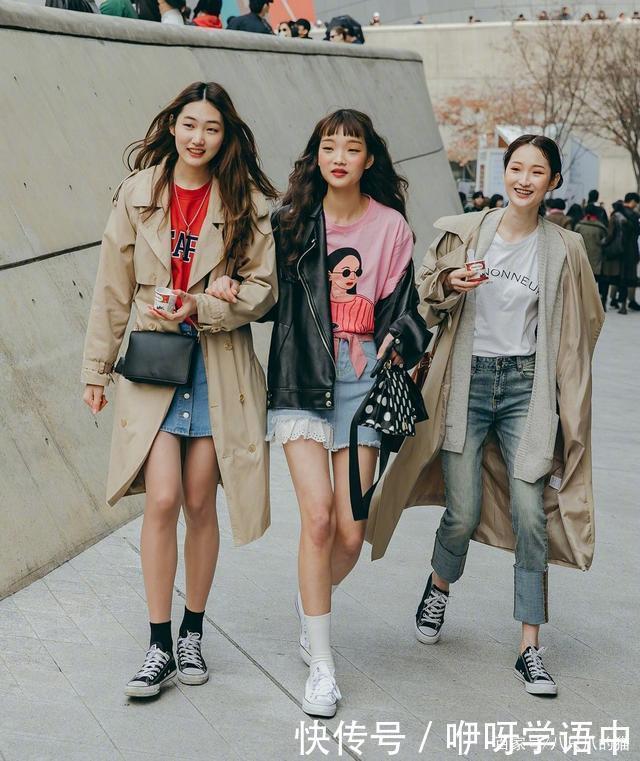 闺蜜穿搭,我只服韩国妹子!高调却不雷同,怎么看都好看