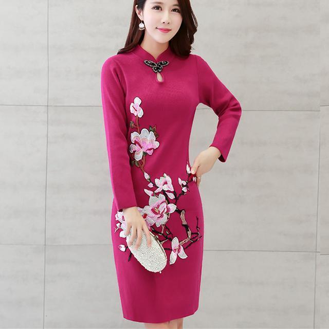 东方女性|东方女性的优雅古韵，改良旗袍裙又回到了潮流的春天