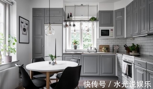 公寓|36㎡高级灰北欧风格公寓,一个人住再舒服不过了