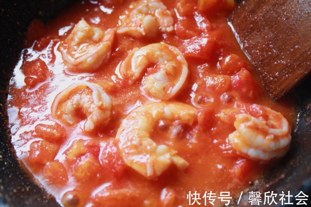 大人|番茄炒蛋时加入虾仁,味道更鲜美,营养更丰富,大人孩子都爱吃