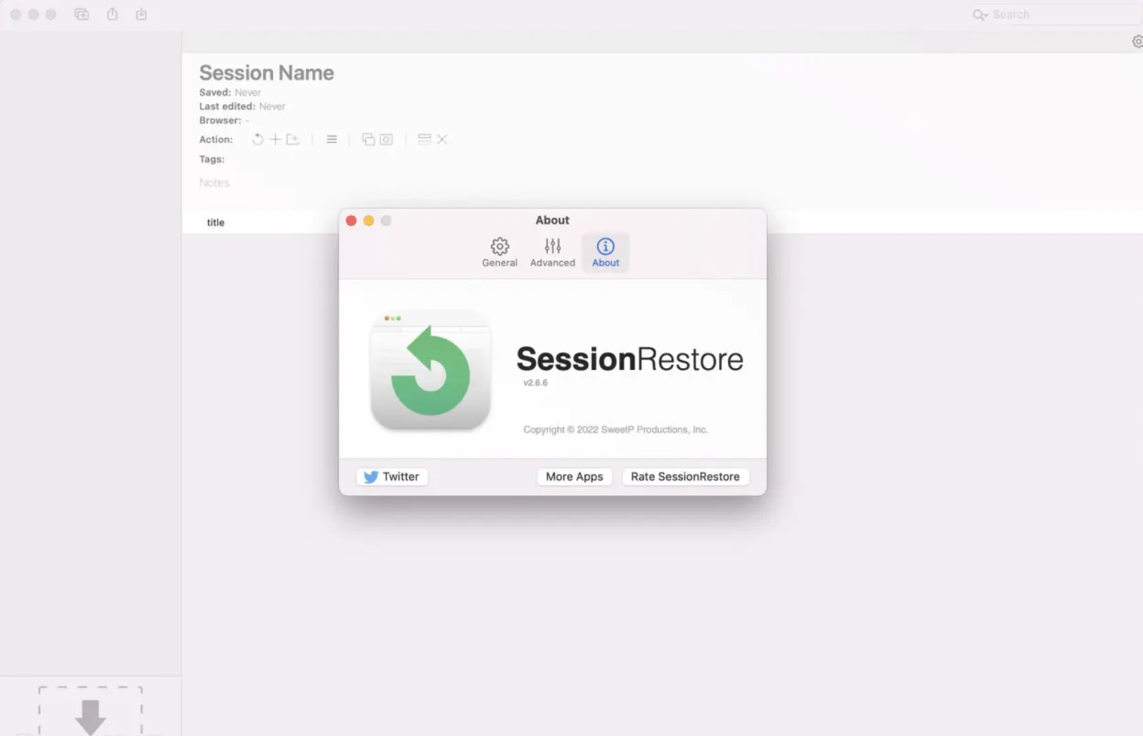 SessionRestore for Mac v2.7.4 MAS Safari 浏览器进程恢复-下载否