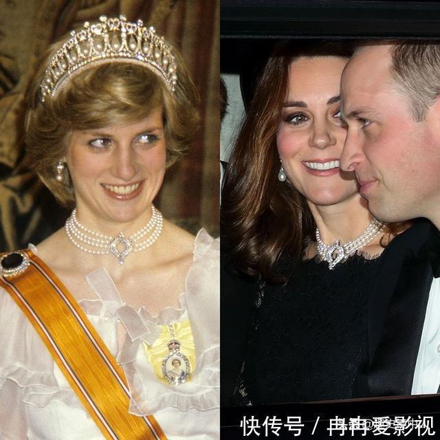 戴安娜王妃|戴妃珠宝重见天日,看凯特梅根戴了什么就知道戴妃遗产怎么分