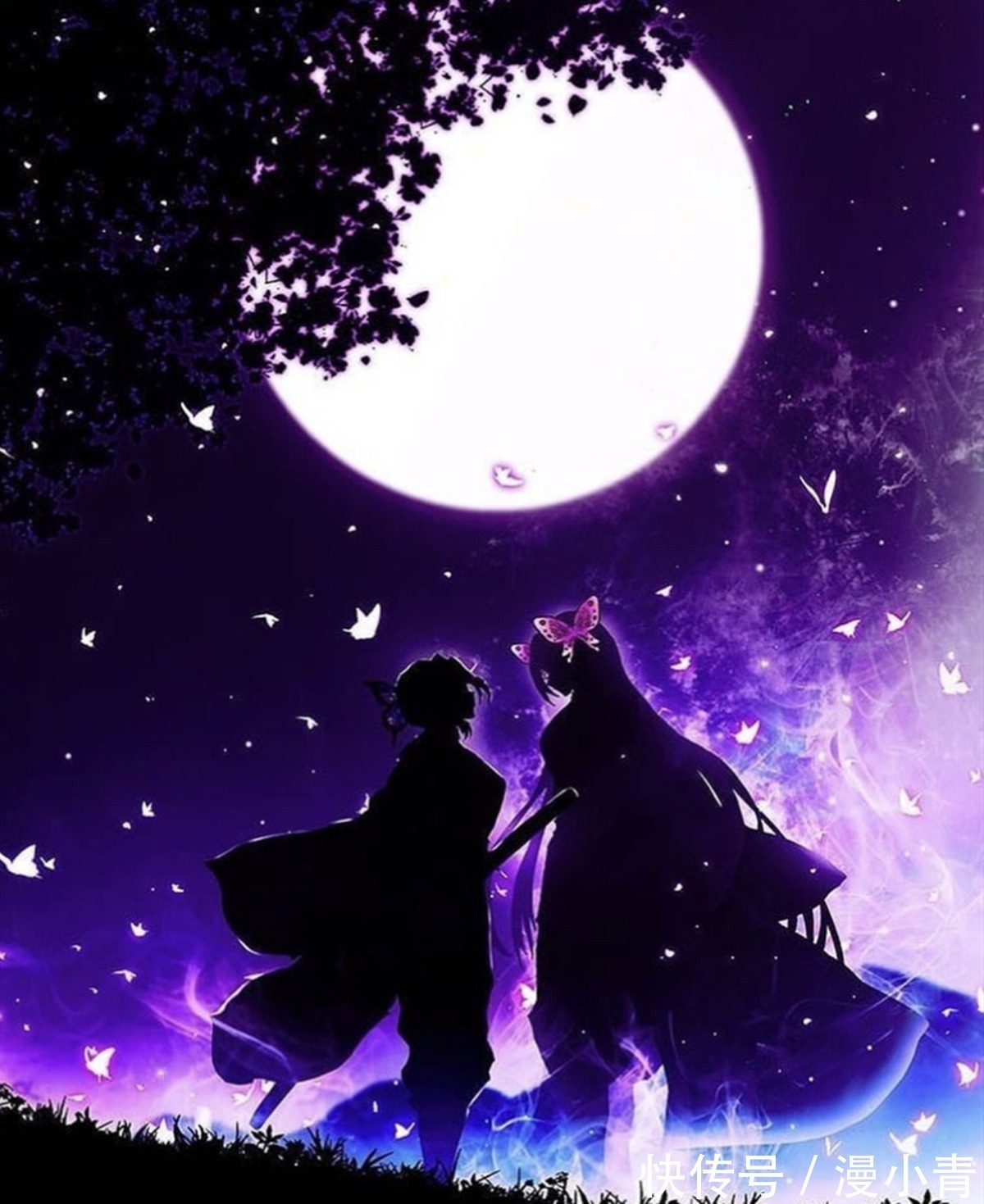 反派们|月色下的《鬼灭之刃》角色鉴赏,反派们神神秘秘,主角们动作帅气