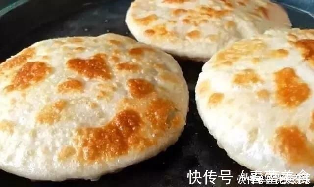 奶奶|奶奶教我做糖饼，不发面不醒面，个个空心鼓大泡，好吃还简单