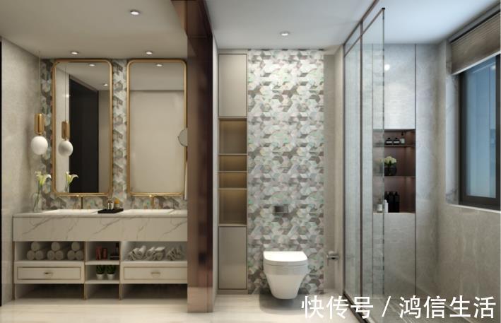 背景墙|秋风清,秋月白,传统和现代元素的完美碰撞,打造舒适的四居室