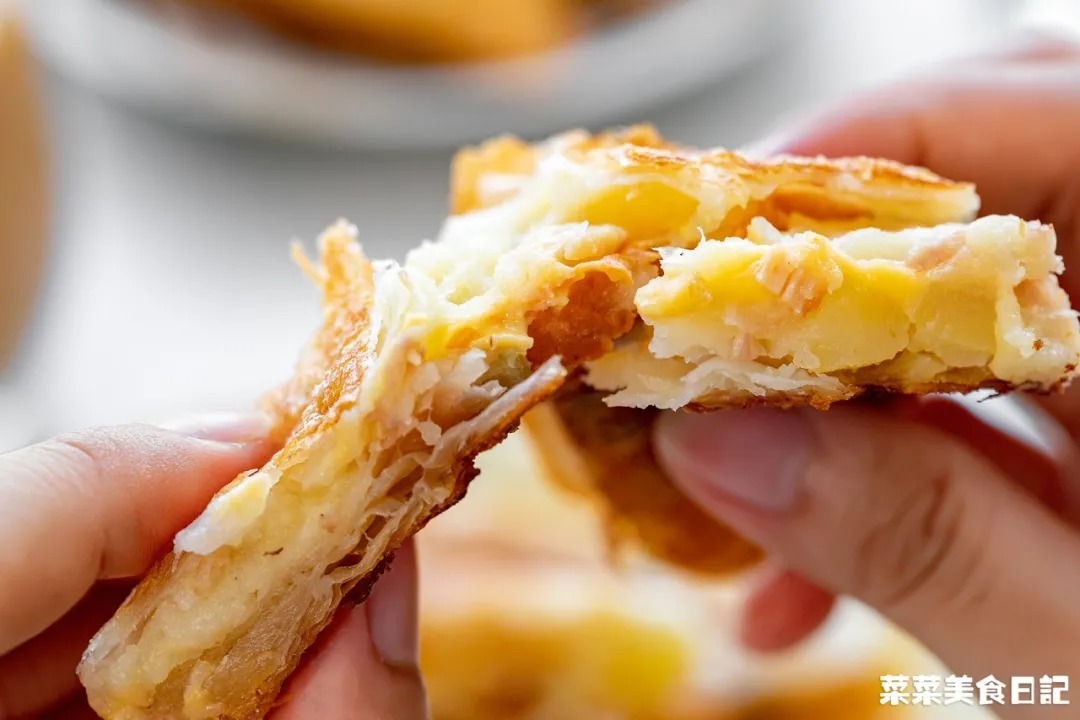 培根|懒人最爱!1块钱的手抓饼,换个做法秒变M记早餐!