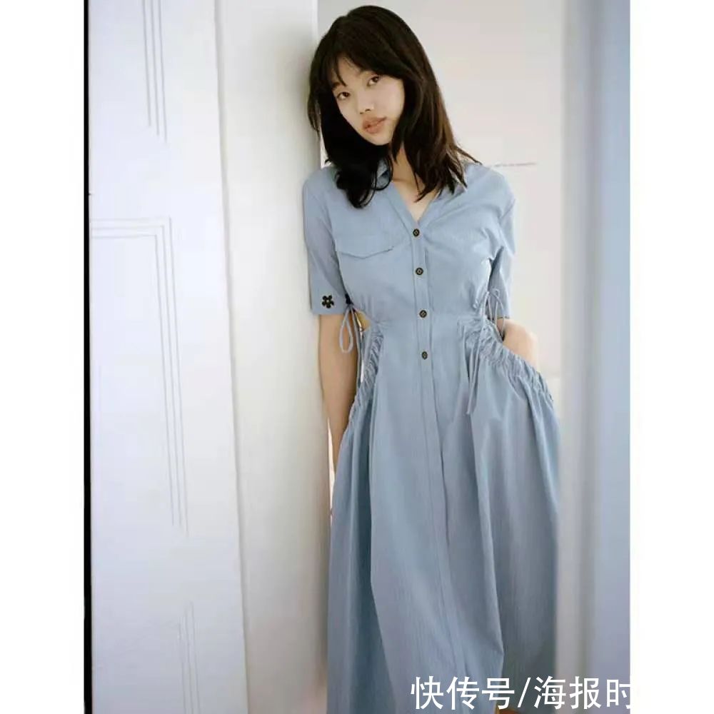 衬衫裙|选对这件单品，出门前能再多睡十分钟