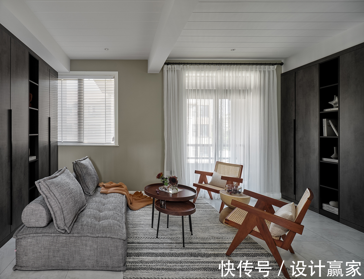 本案|260㎡北欧风跃层,简单舒适低调,宁静中蕴藏美感