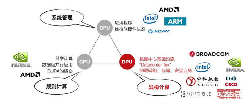 智东西内参|行业首部DPU白皮书出炉！比肩CPU/GPU的数据时代核芯，巨头纷纷入场 | 数据中心