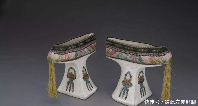 高跟鞋|慈禧的高跟鞋，超500颗珍珠做点缀，最贵一双超过70万两