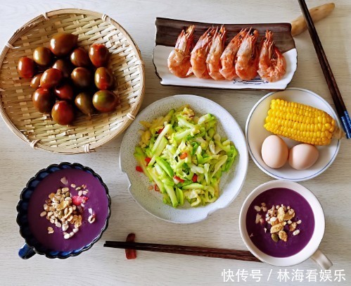 简单|晒晒我家8天花样早餐,都是家常食材,做法简单快手,网友精致