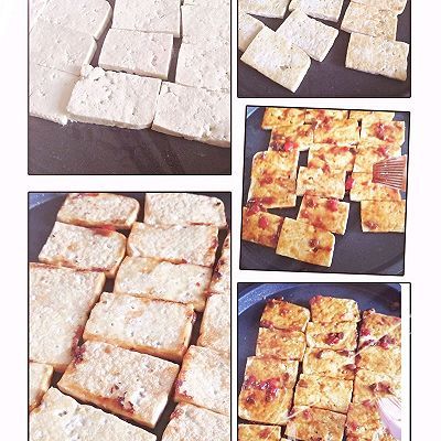 孜然粉|铁板烧豆腐