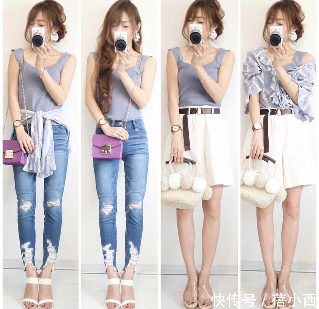 穿搭|90后00后女生不要瞎打扮,试试日本博主这些穿搭,时髦洋气美美哒