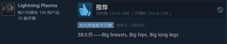 游戏|Steam一周销量榜：原价没人买的绅士游戏，骨折后10万LSP同时在线