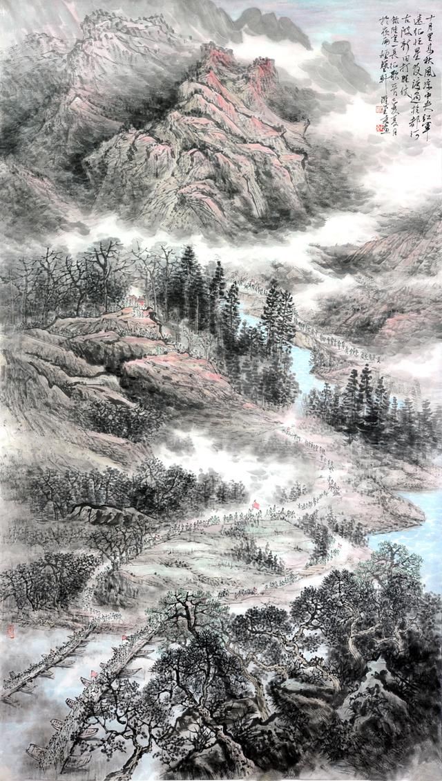 罗金尧|“学艺先学毅”，他执教佛山22年，苦攻国画得山水造化｜feng味佛山