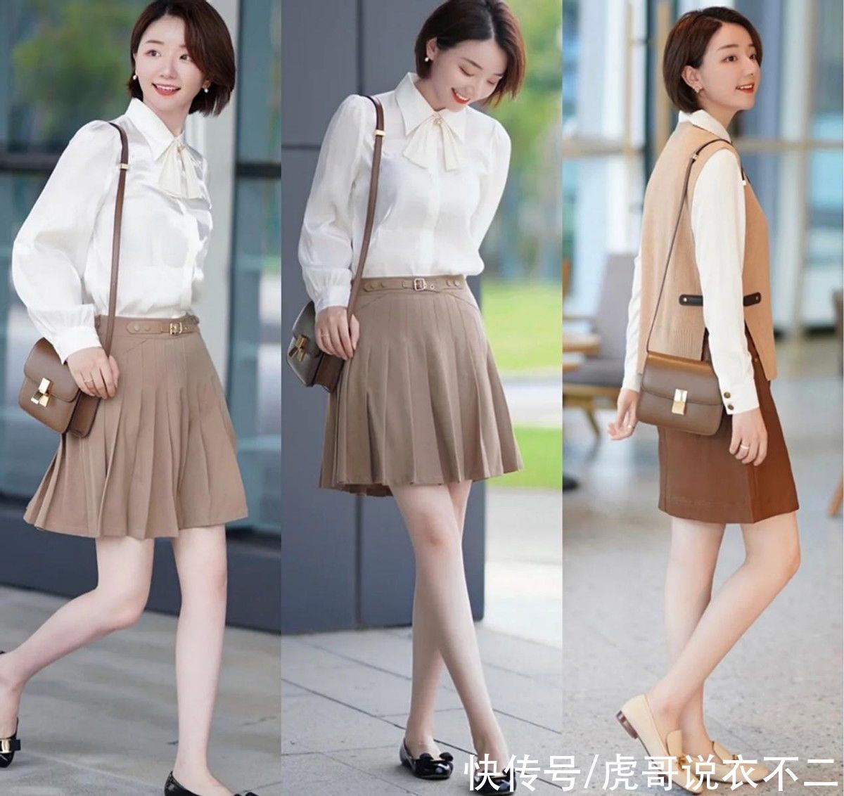 夏日|优雅到骨子里的夏日裙装打扮，气质美女亲自示范，出街通勤都很靓