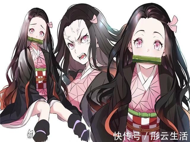 特征|鬼灭之刃祢豆子变人特征明显,除了眼睛,还有这四处