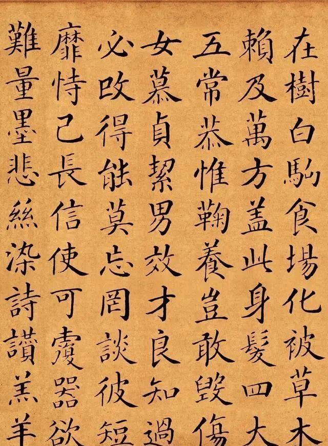 状元郎|颜体，写成小楷，能有多美？看这个状元郎的《千字文》，就知道了