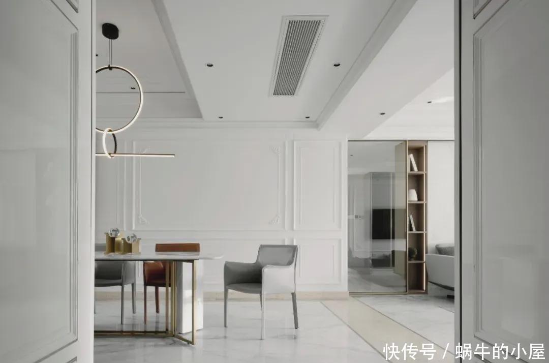 现代极简融合古典元素,成就别具一格的低奢空间