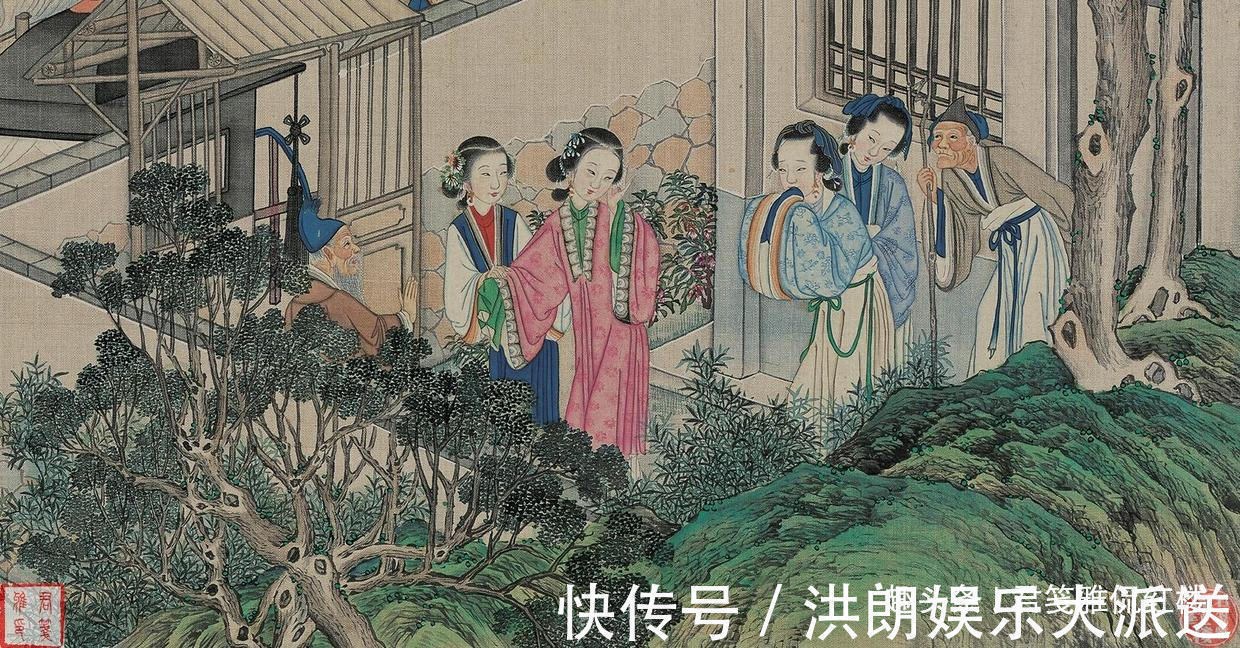 明儿@《红楼梦》大结局贾宝玉和林黛玉终于在一起了,线索写在第23回