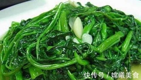 空心菜|女性不想肚子鼓鼓 多吃此菜 不贫血了 皮肤更细腻