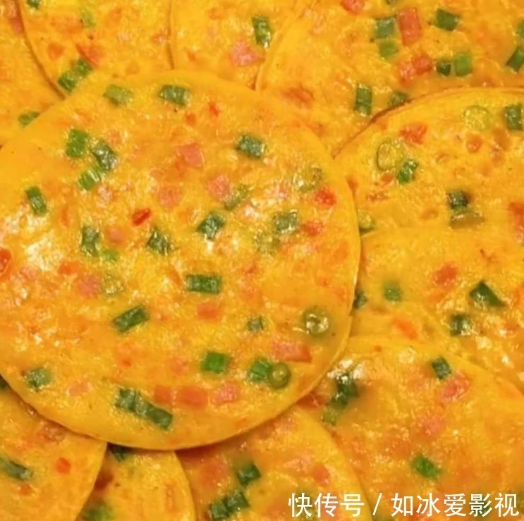 一碗面粉,3个鸡蛋,不揉面,不发面,做孩子爱的早餐饼,特美味