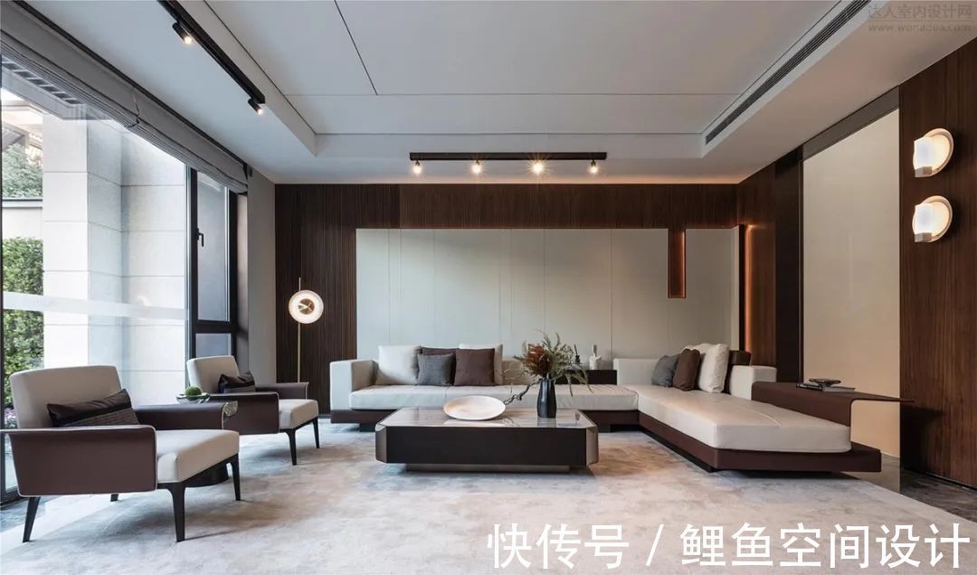 大宅|280㎡后现代混搭风别墅设计，这样的大宅住得才爽